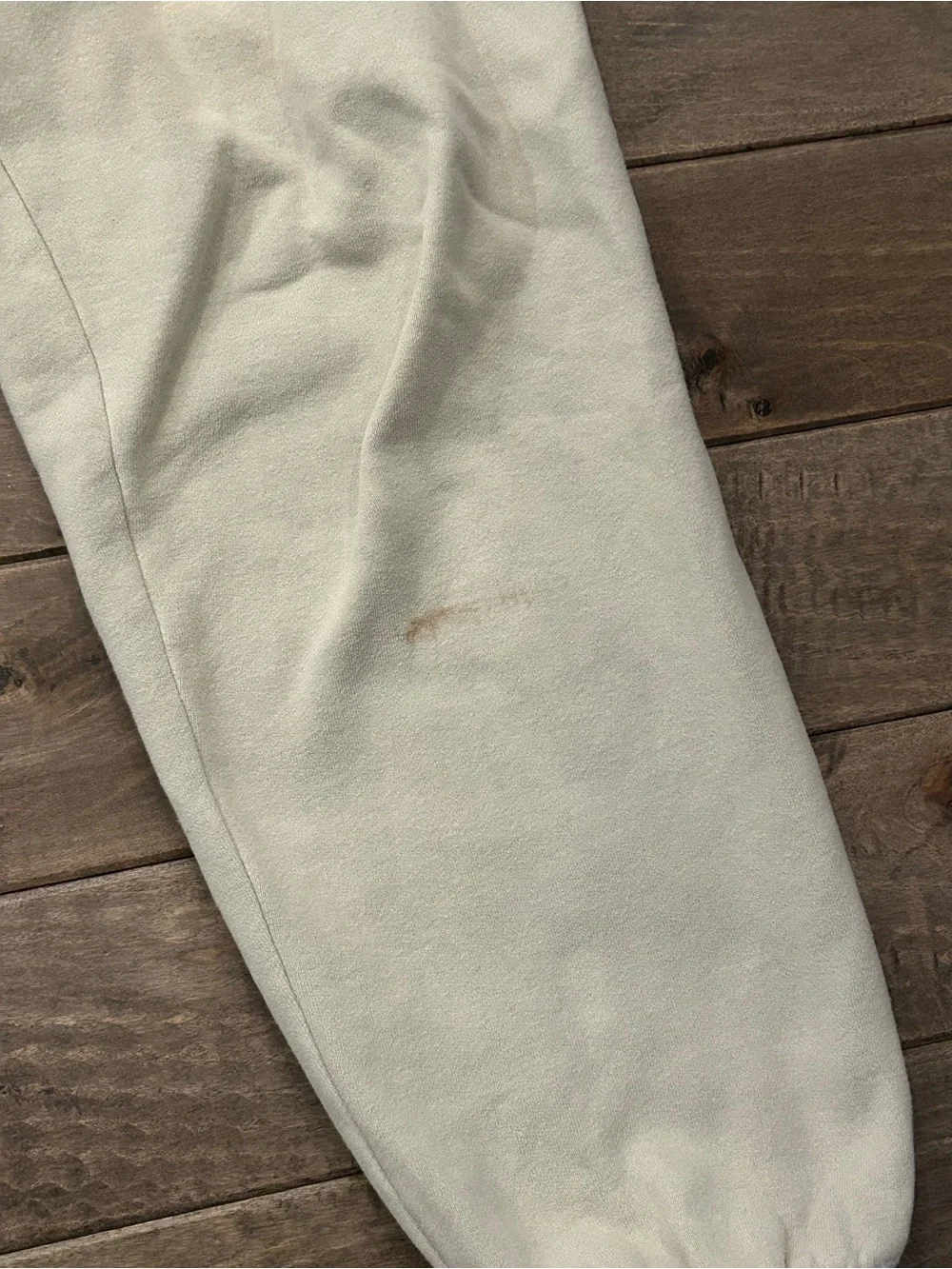 TNA Cream Fleece Joggers - Picture 2 of 4